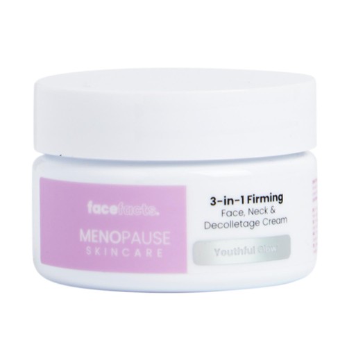 Face Facts Menopause 3-in-1 Firming Face, Neck & Decolletage Cream 50ml