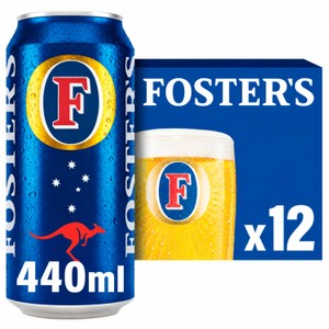 Foster's Lager Beer Can 12 x 440ml product image