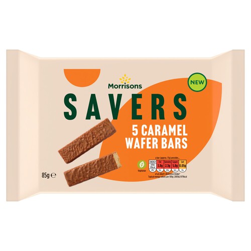 Morrisons Savers Caramel Wafers