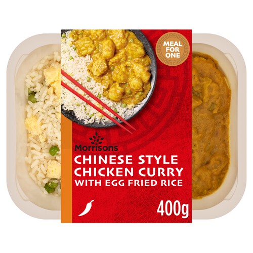 Morrisons Chinese Chicken Curry & Rice 