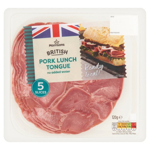 Morrisons carvery pork lunch tongue