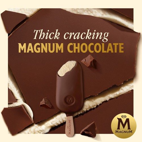 Magnum Collection Classic Vegan Ice Cream Sticks 3x90ml
