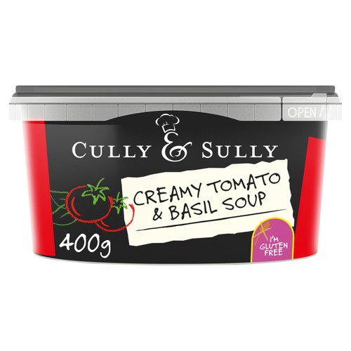 Cully & Sully creamy tomato basil soup