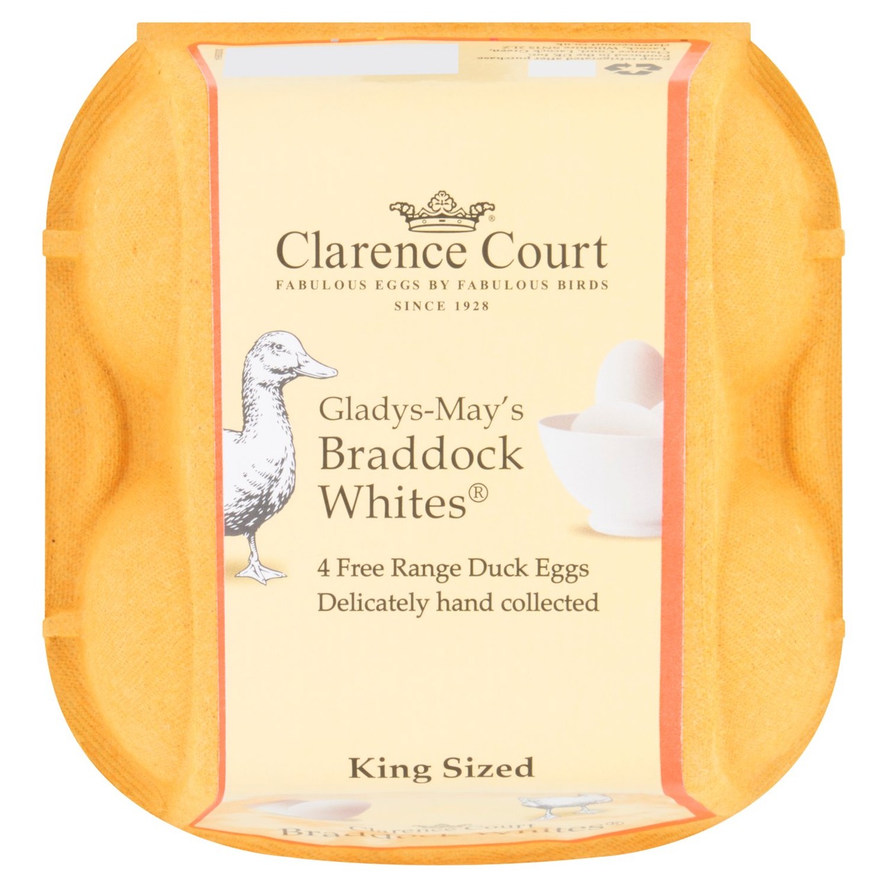 Clarence Court 4 Duck Eggs
