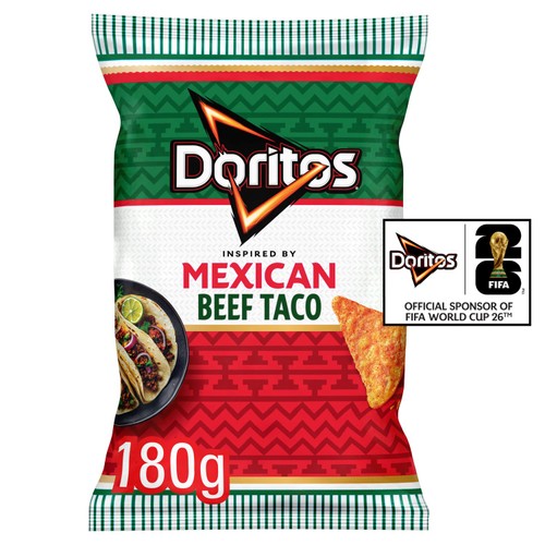 Doritos Sizzling Beef Taco  180g