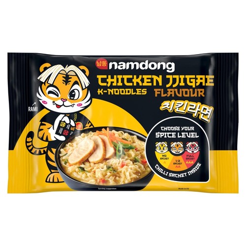 Namdong Chicken Jiggae Instant Noodle Block 120g