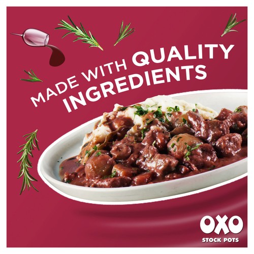Oxo Stock Pots Red Wine 4 x 20g