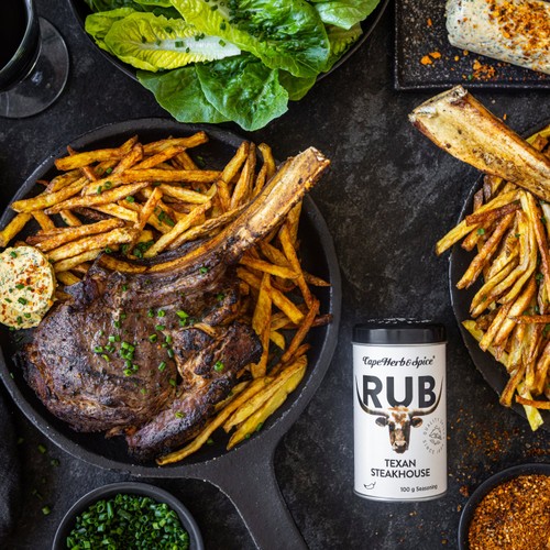 Cape Herb & Spice Rub Texan Steakhouse Seasoning 