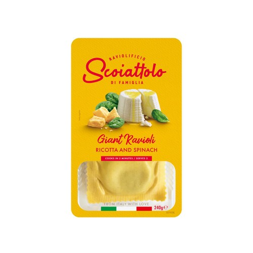 Scoiattolo Spinach & Ricotta Giant Pasta