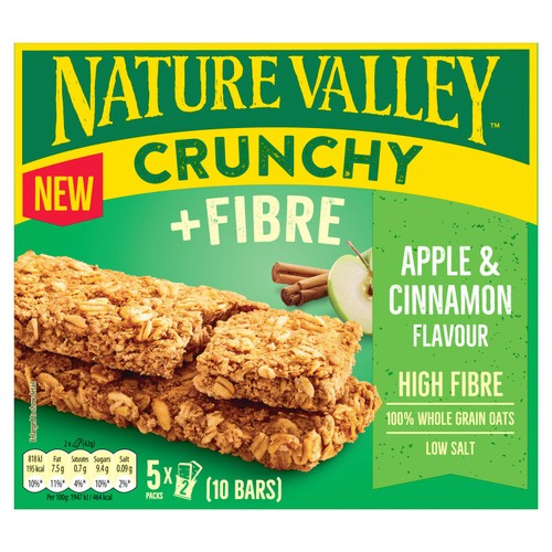 Nature Valley Crunchy Apple & Cinnamon 5 Pack 210G