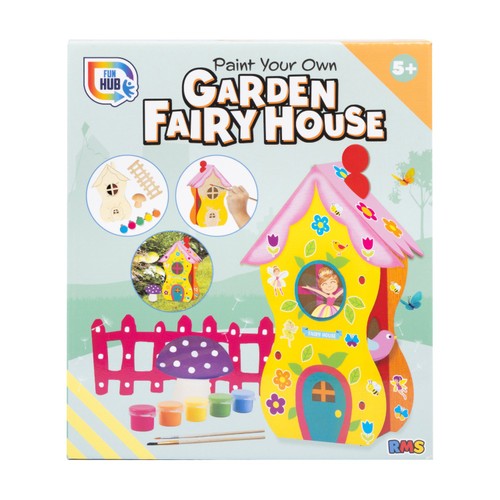 Morrisons paint your own garden fairy house