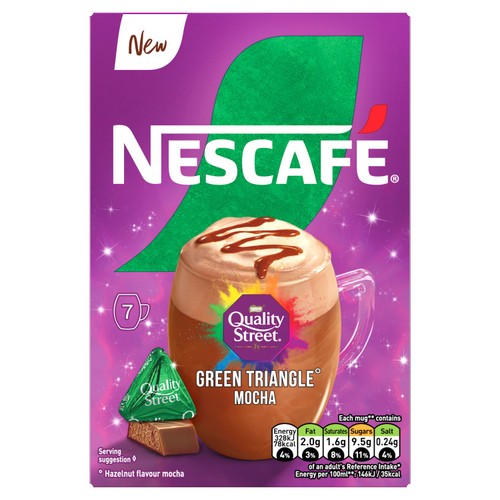 Nescafe Quality Street Mocha Coffee 7x133g Sachets