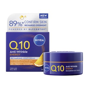 Nivea Q10 Energy Recharging Face Night Cream With Vitamin C 50Ml