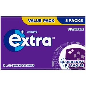 Extra Blueberry Sugarfree Chewing Gum