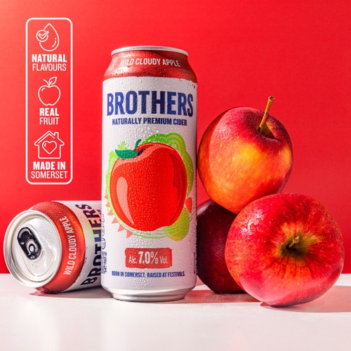 Brothers Wild Cloudy Apple Cider 500ML