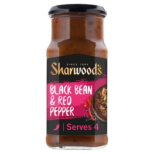 Sharwood's Black Bean & Red Pepper Chinese Cooking Sauce