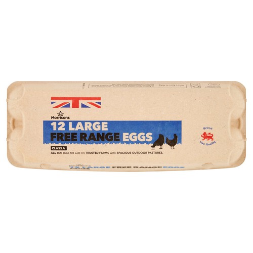 Morrisons Large Free Range Eggs