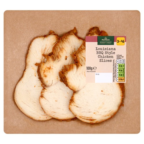 From Our Deli Market Street Louisiana Bbq Chicken Slices 100G
