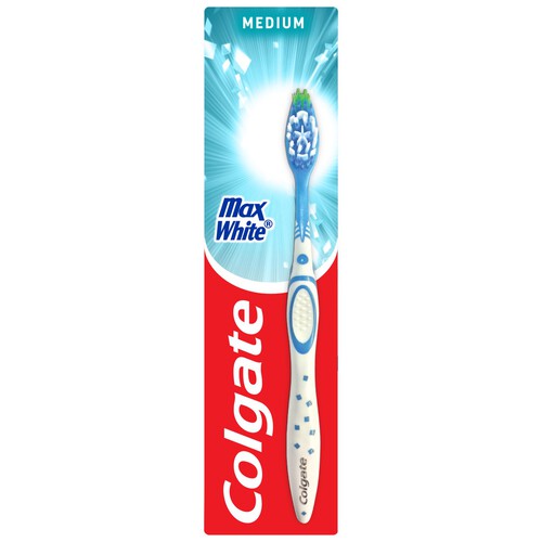 Colgate Max White Medium Manual Toothbrush Single