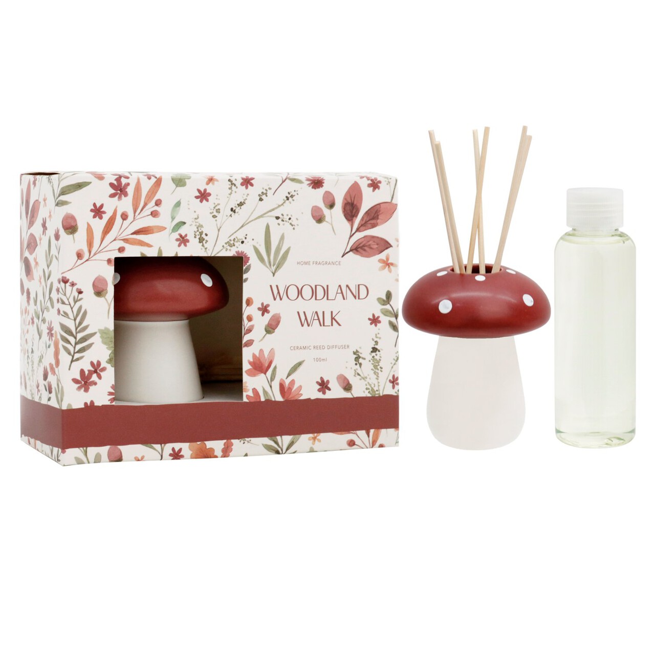 Nutmeg Home Woodland Walk Toadstool Reed Diffuser Morrisons Online Groceries & Offers