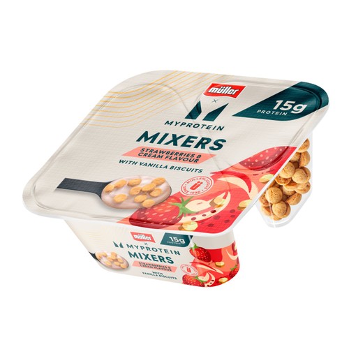 My Protein Mixer Strawberry Cream & Vanilla 140G