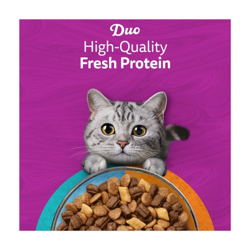 Whiskas 1+ Cat Complete Dry Duo Surf & Turf 1.9kg