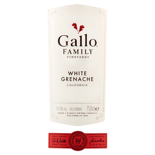 Gallo Family Vineyards White Grenache Rose Wine 