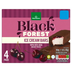 Morrisons Black Forest Ice Cream Bars