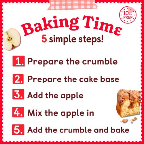 Betty Crocker Apple Crumble Cake Kit 388g