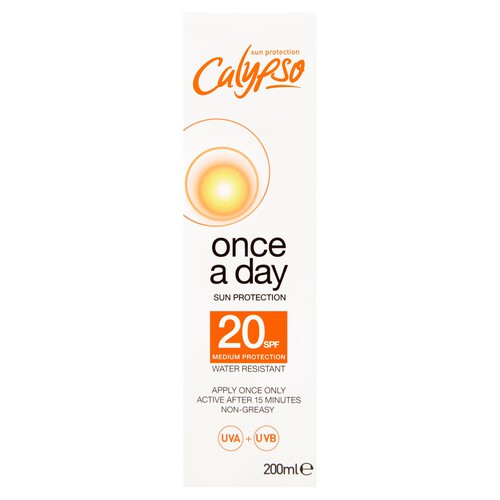 Calypso Once A Day Sun Protection SPF 20