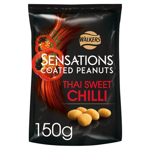 Walkers Sensations Thai Sweet Chilli Coated Sharing Peanuts