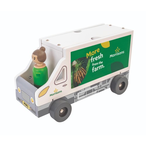 Ollie & Grace Morrisons Home Delivery Van