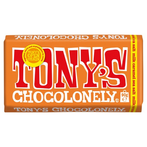 Tony's Chocolonely Milk Caramel Sea Salt 
