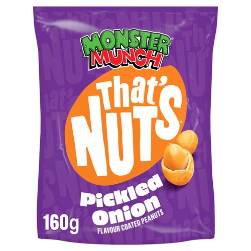 Walkers That's Nuts Pickled Onion  160g
