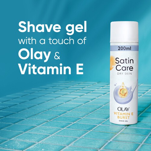 Venus Satin Care Shaving Gel with Touch of Olay