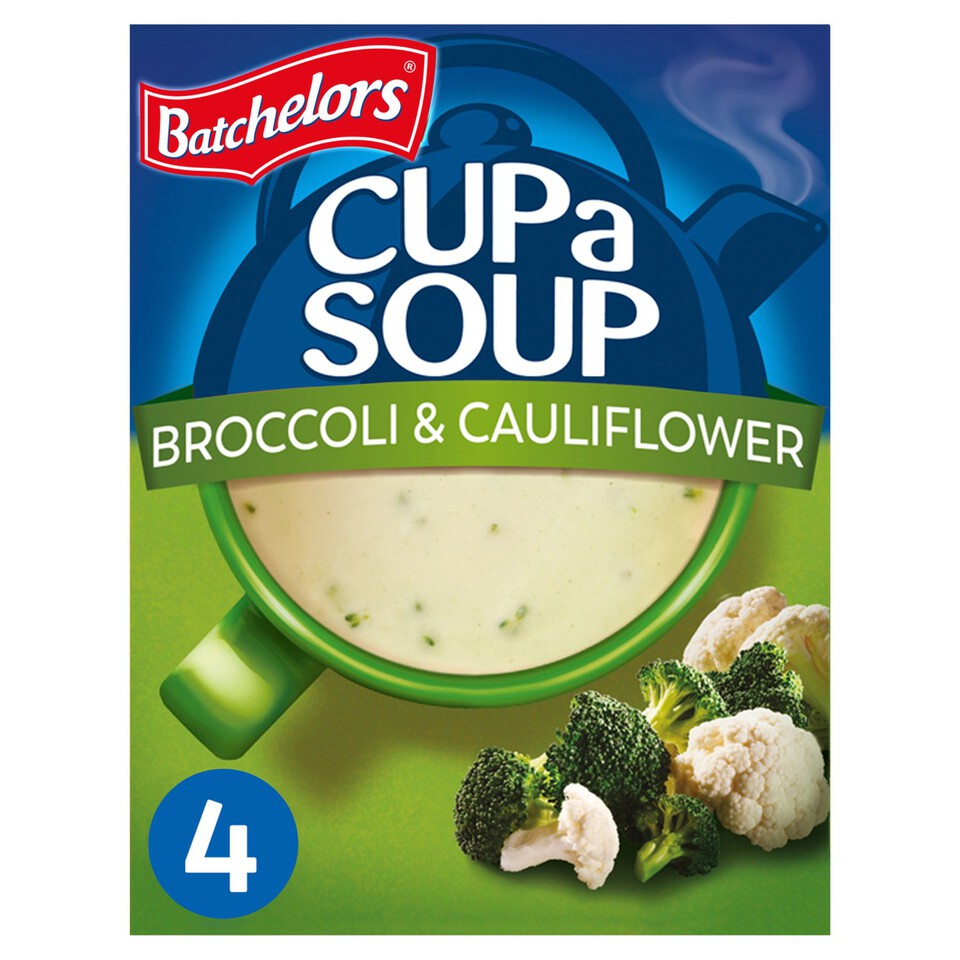 Batchelors Cup a Soup Broccoli & Cauliflower 4 Sachets Morrisons