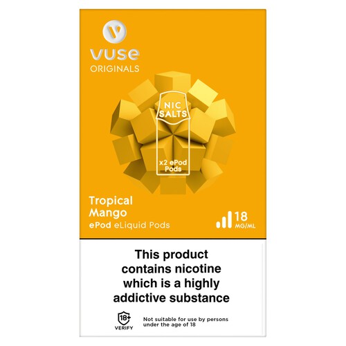 Vuse ePod vPro Tropical Mango 18mg