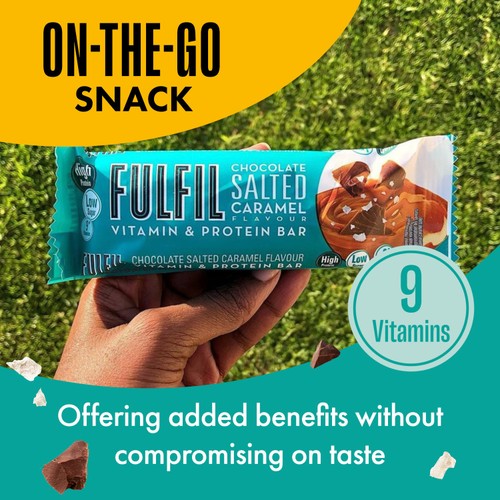 Fulfil Chocolate Salted Caramel Flavour Vitamin & Protein Bar 55g