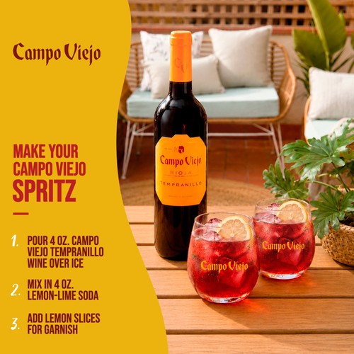 Campo Viejo Rioja Tempranillo Red Wine 75cl