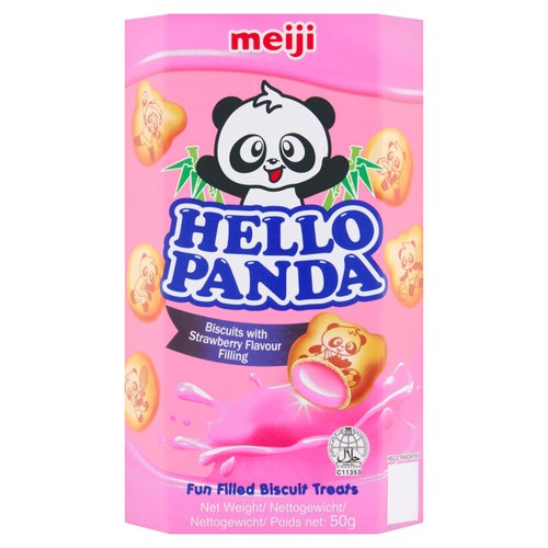 Hello Panda Strawberry Biscuits 50G