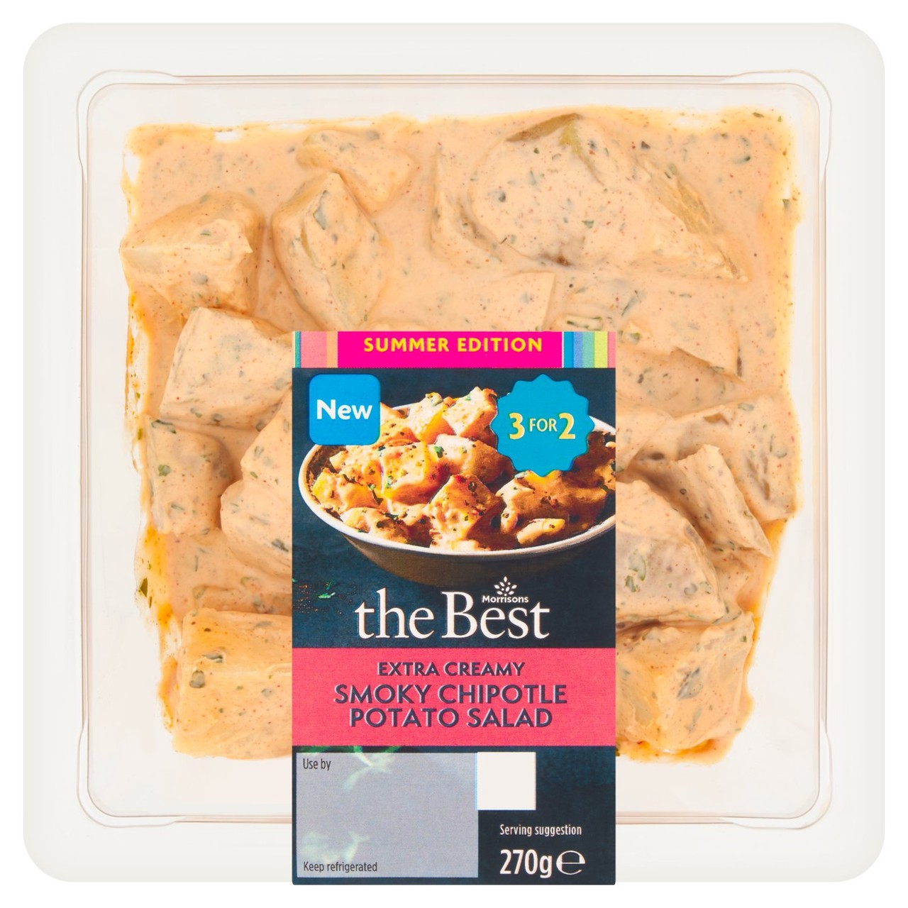Morrisons The Best Smoky Chipotle Potato Salad 270g