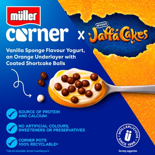 Muller Corner Limited Edition Jaffa 124g