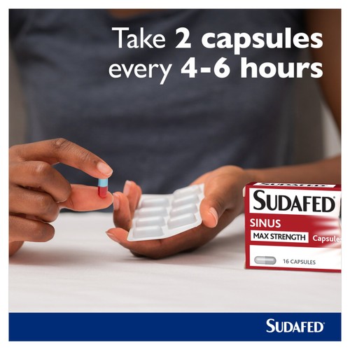Sudafed Blocked Nose & Sinus Capsules