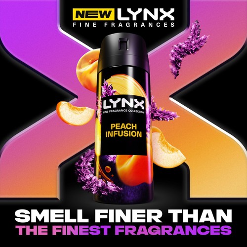 Lynx Peach Infusion Body Spray 150ml Morrisons Online Groceries