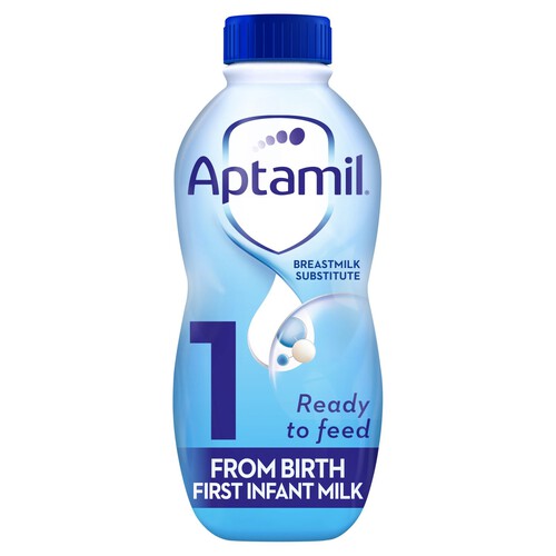 Aptamil 1 First Infant Baby Milk Formula Liquid Ready to Feed from Birth