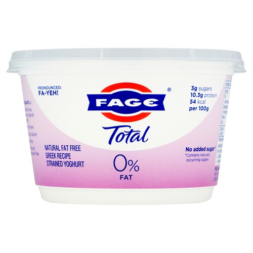 Fage Total 0% Fat Strained Yoghurt 