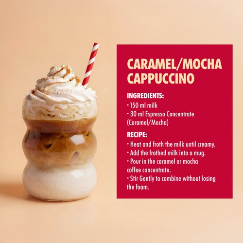 Kenco Espresso Caramel Concentrate 485ml