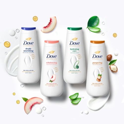 Dove Pampering Advanced Body Wash Shower Gel Shea & Vanilla  400ml