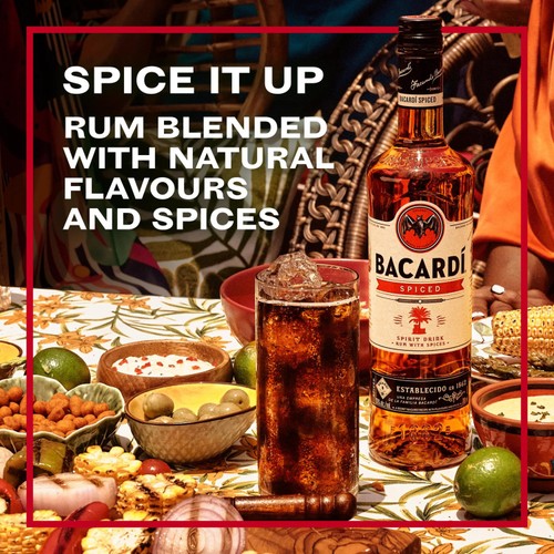 Bacardi Spiced Premium Rum Spirit Drink