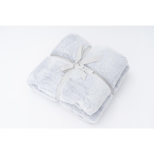 Nutmeg Grey Marl Super Soft Throw